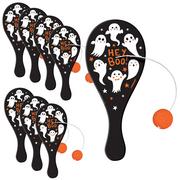 Spooky Friends Halloween Paddle Balls, 8ct