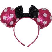 Puffy Minnie Mouse Ears Headband