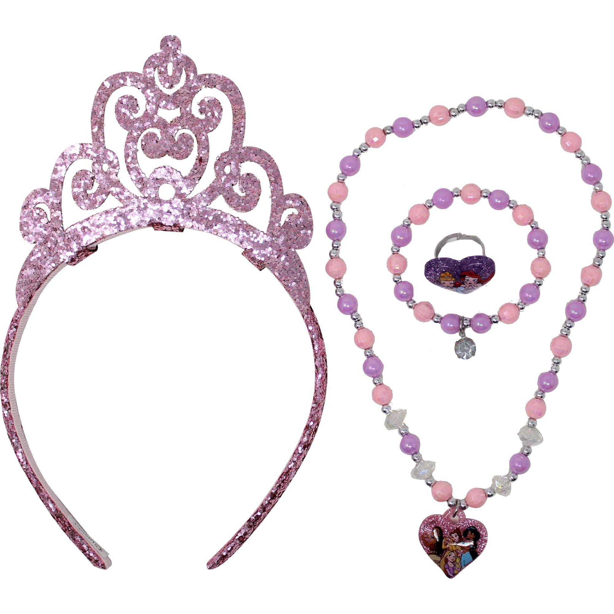 Disney Princess Tiara & Jewelry Set, 4pc Party City