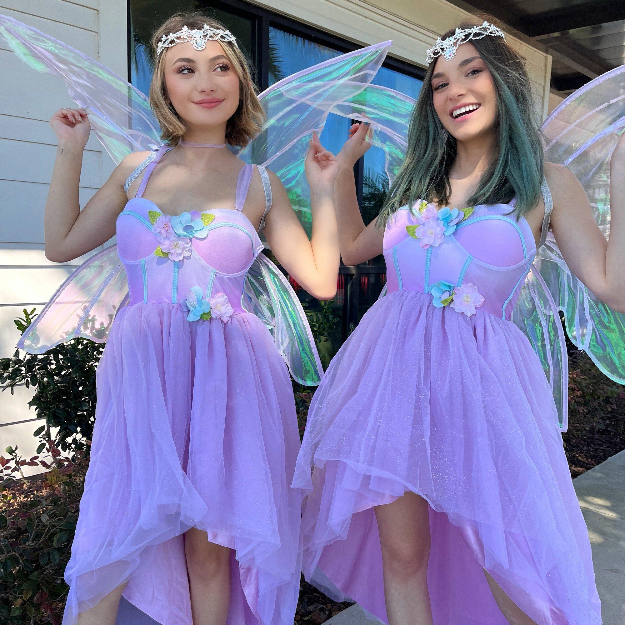 Adult Light-Up Iridescent Fairy Wings