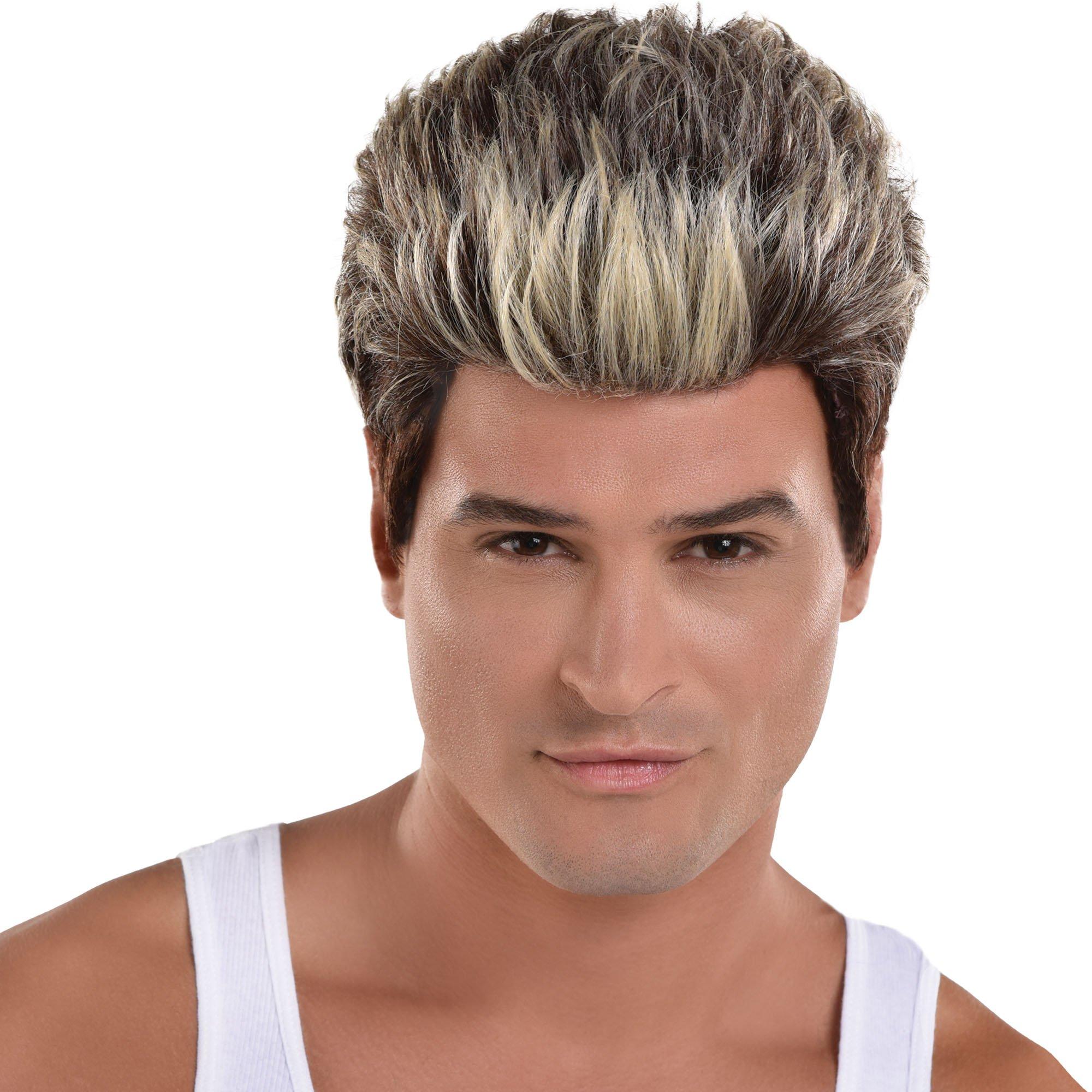 Frosted Tips Spiked Wig - 90s