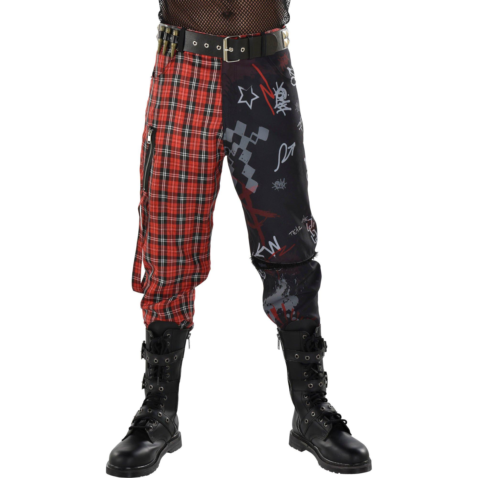 Black Ammo Holder Studded Belt - Punk | Party City