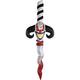 Evil Clown Plastic Dagger Prop, 18in - Twisted Circus