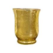 Gold Votive Candle Holder, 8in