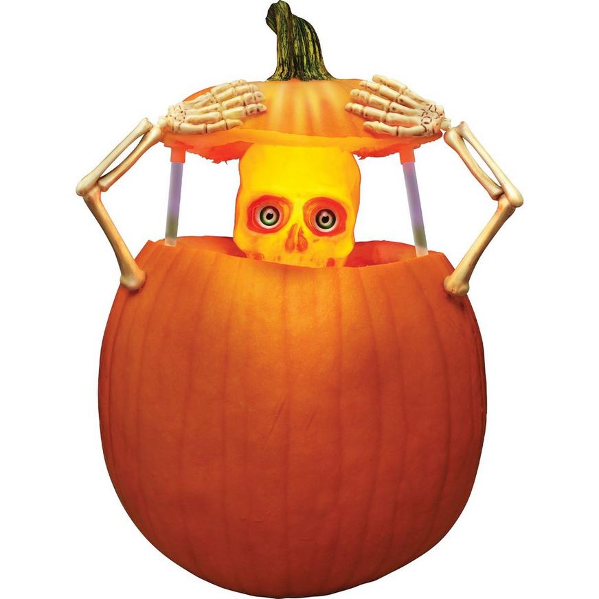 Light-Up Pumpkin Peeper Carving Kit