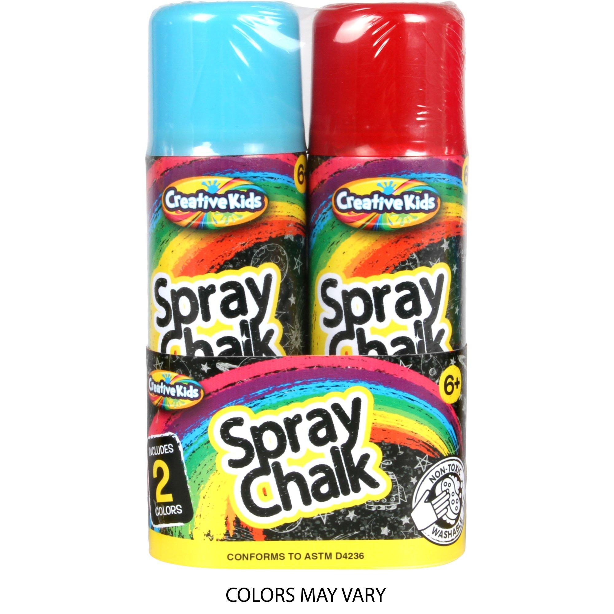 Washable Spray Chalk - 12 Pk Small
