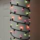 Orange, Purple, & Green Frosted Incandescent String Lights, 100 bulbs, 21ft