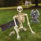 Life-Size Poseable Skeleton, 5ft - Halloween Decoration