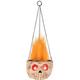Light-Up Flaming Skull Sconce, 18.25in - Halloween Decoration
