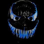 Light-Up Wide Mouth Monster Mask, 16in x 18in