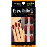 Deep Red Vampire Press On Nails, 24ct