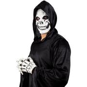Adult Skeleton Mask & Gloves Costume Accessory Kit