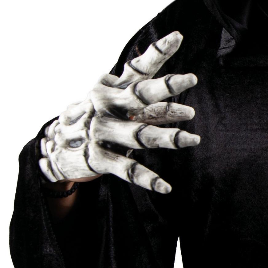 Adult Skeleton Mask & Gloves Costume Accessory Kit