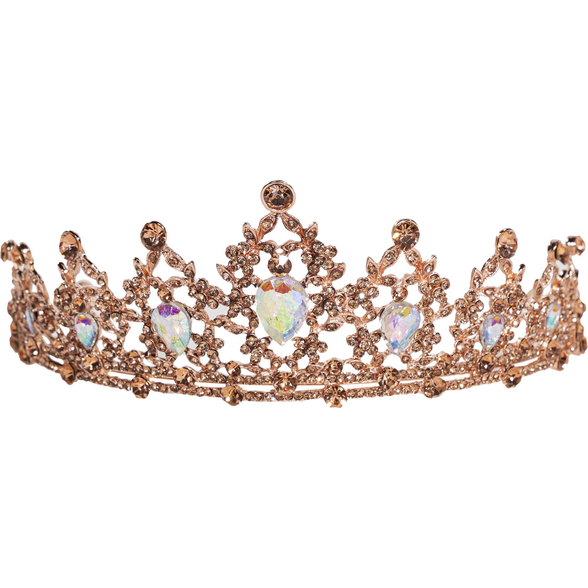 Tian Sweet 34025-RG 11 oz Large Rose Gold Crown Cake Topper, 1 - Harris  Teeter