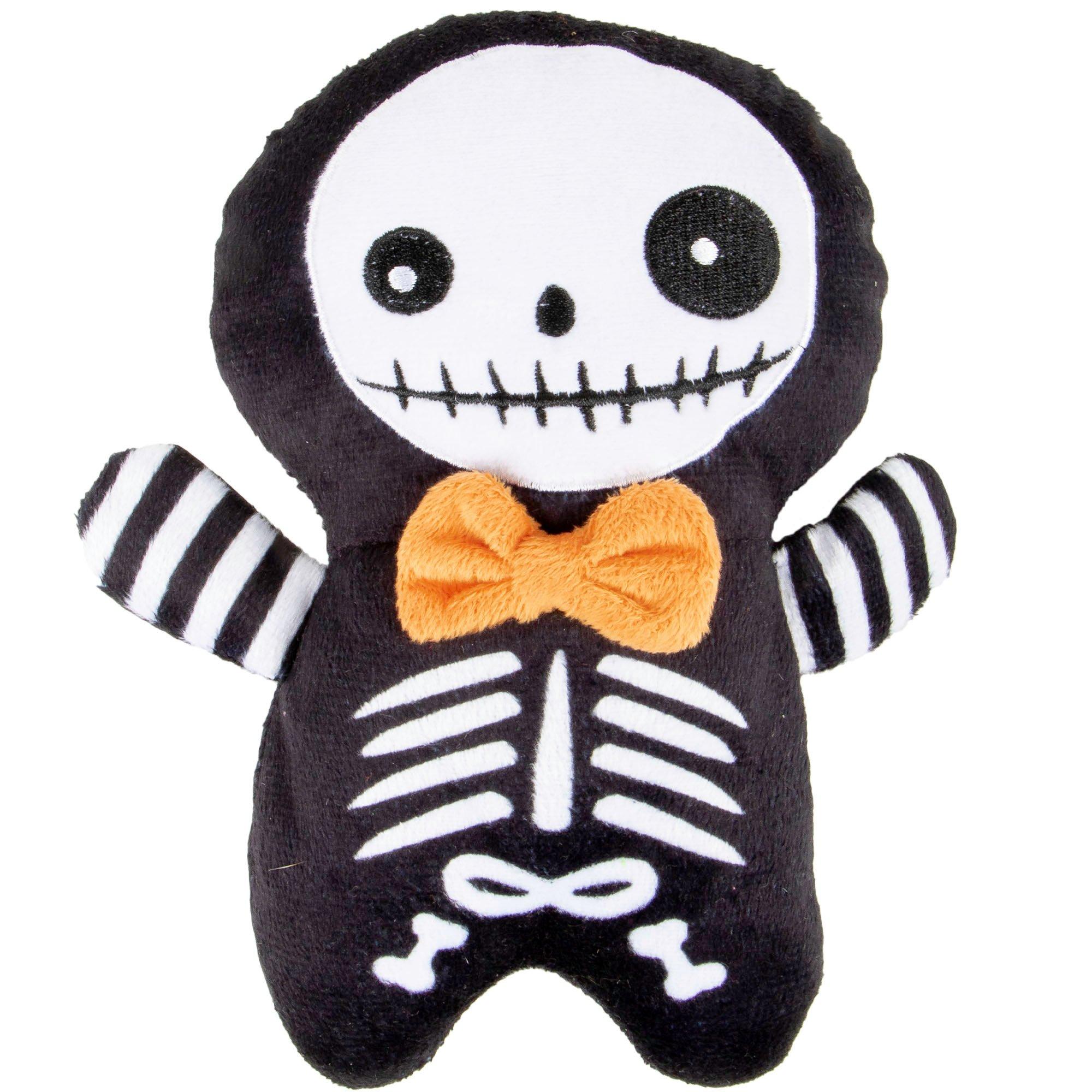 Smiling Skeleton Plush Dog Toy | Party City