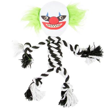 Black & White Joker Rope Dog Toy