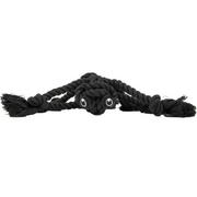 Black Spider Rope Toy, 14in x 13in – Halloween