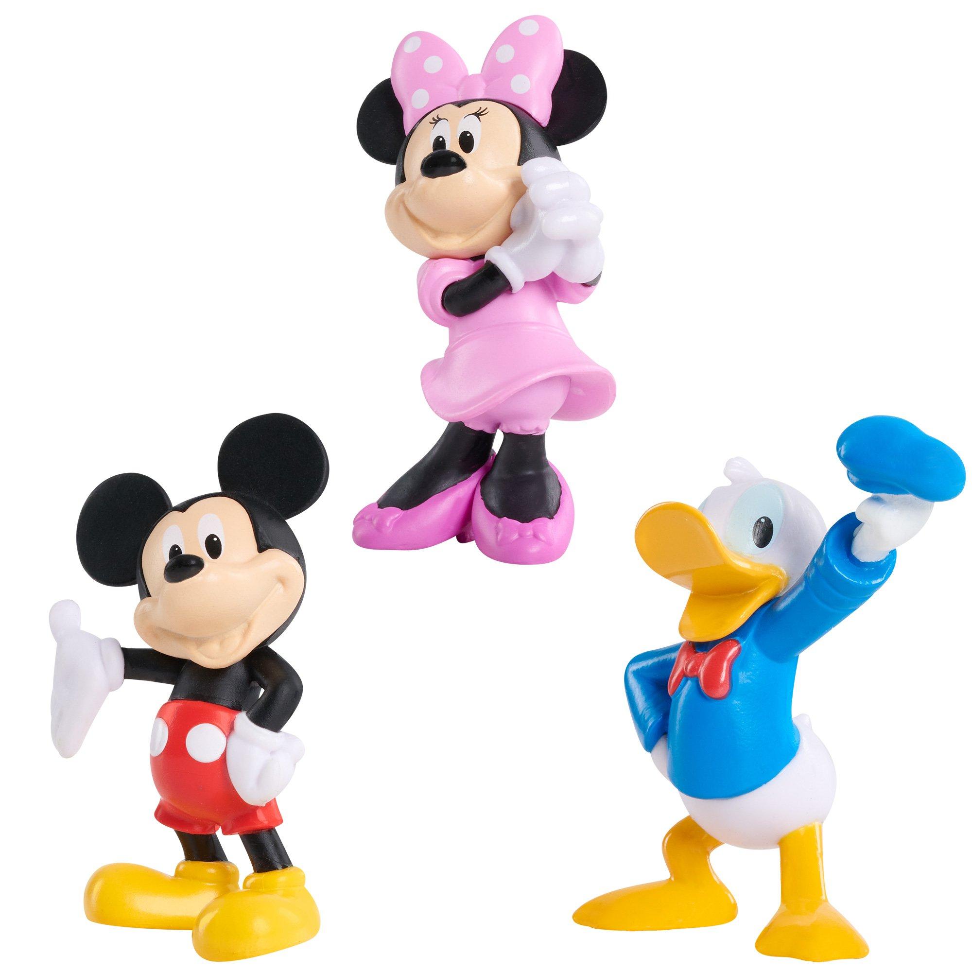 New Disney Junior Mickey Mouse Collectible 7 Figure Set, Kids Toys for Ages  3+