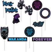 Black Panther Wakanda Forever Scene Scetter with Photo Booth Props