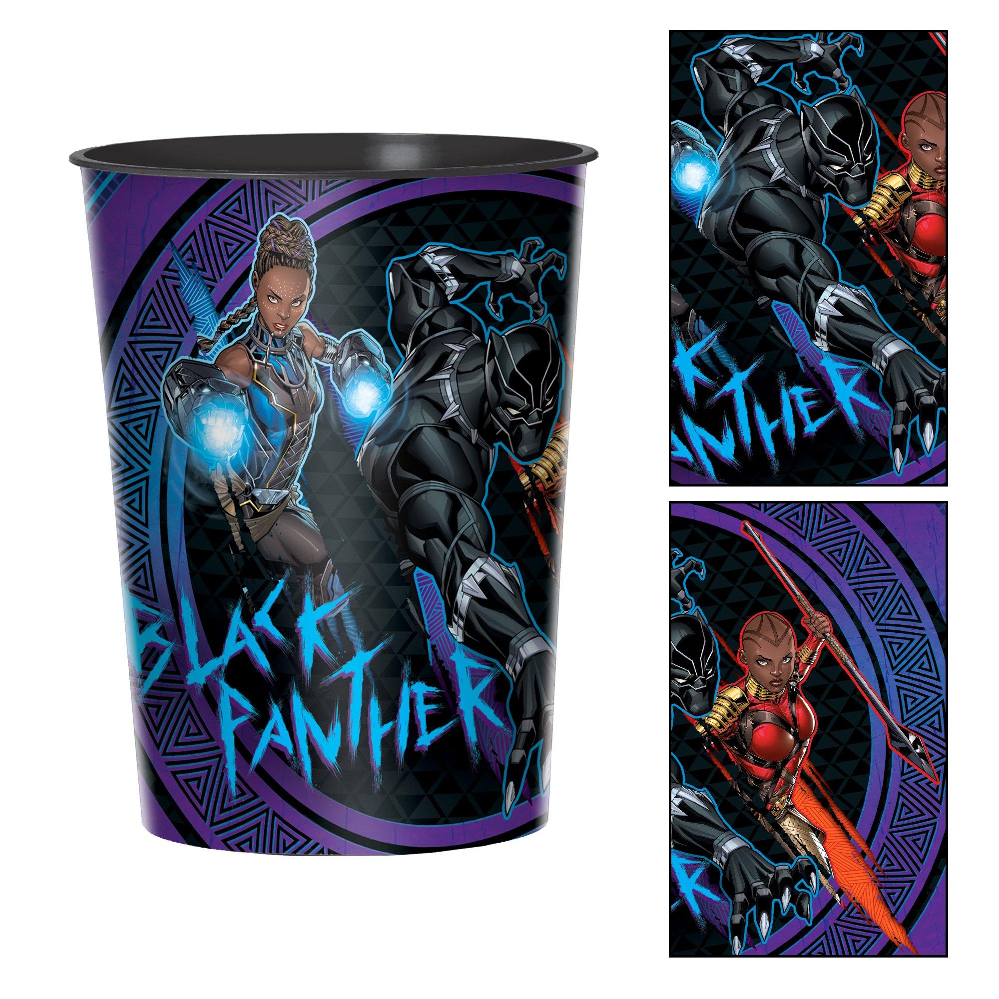 Black Panther Wakanda Forever Plastic Favor Cup, 16oz