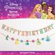 Disney Princess Birthday Banner Set, 2pc, 6ft