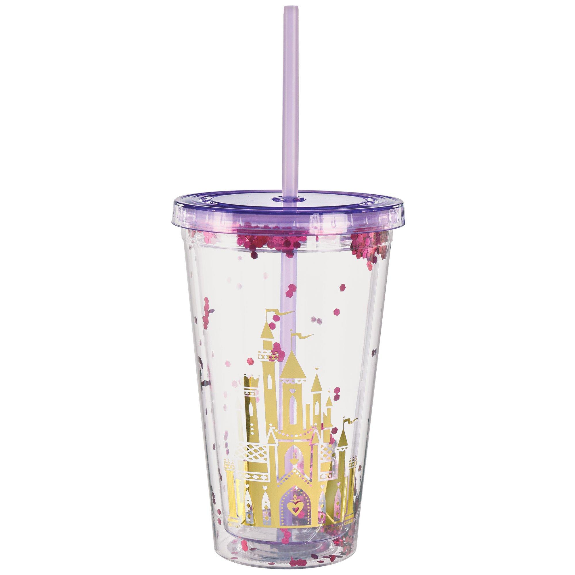 Balloon Dog Ice Coffee Cup  16 oz Glass Tumbler With Straw & Lid