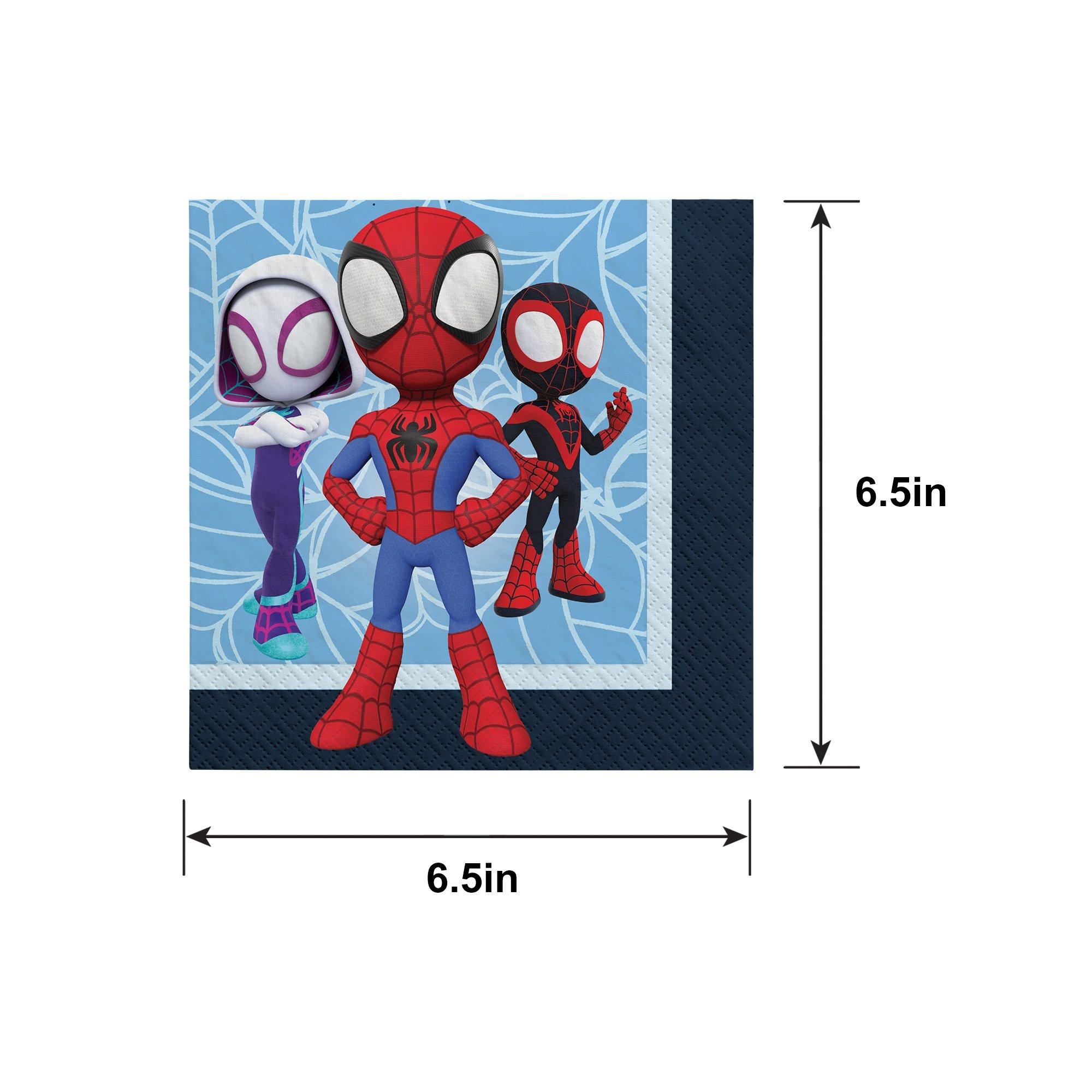 Spidey & His Amazing Friends Paper Lunch Napkins, 6.5in, 16ct