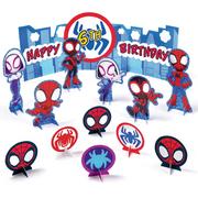 Customizable Spidey & His Amazing Friends Cardstock Table Decorating Kit, 13pc