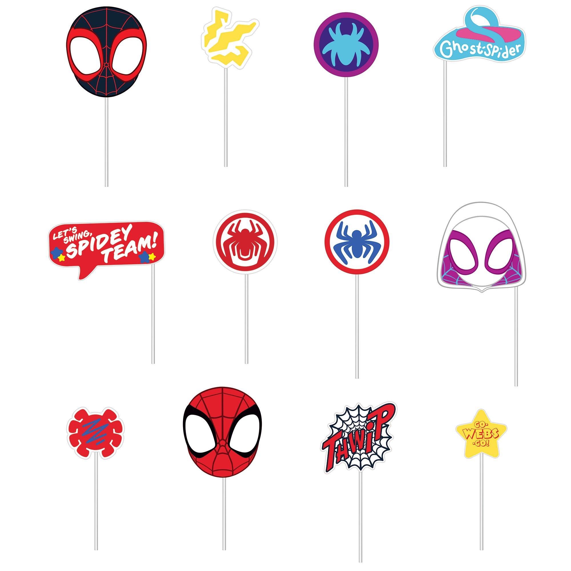 Spidey & His Amazing Friends Scene Setter with Photo Booth Props