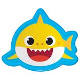 Baby Shark-Shaped Paper Dessert Plates, 8.25in, 8ct