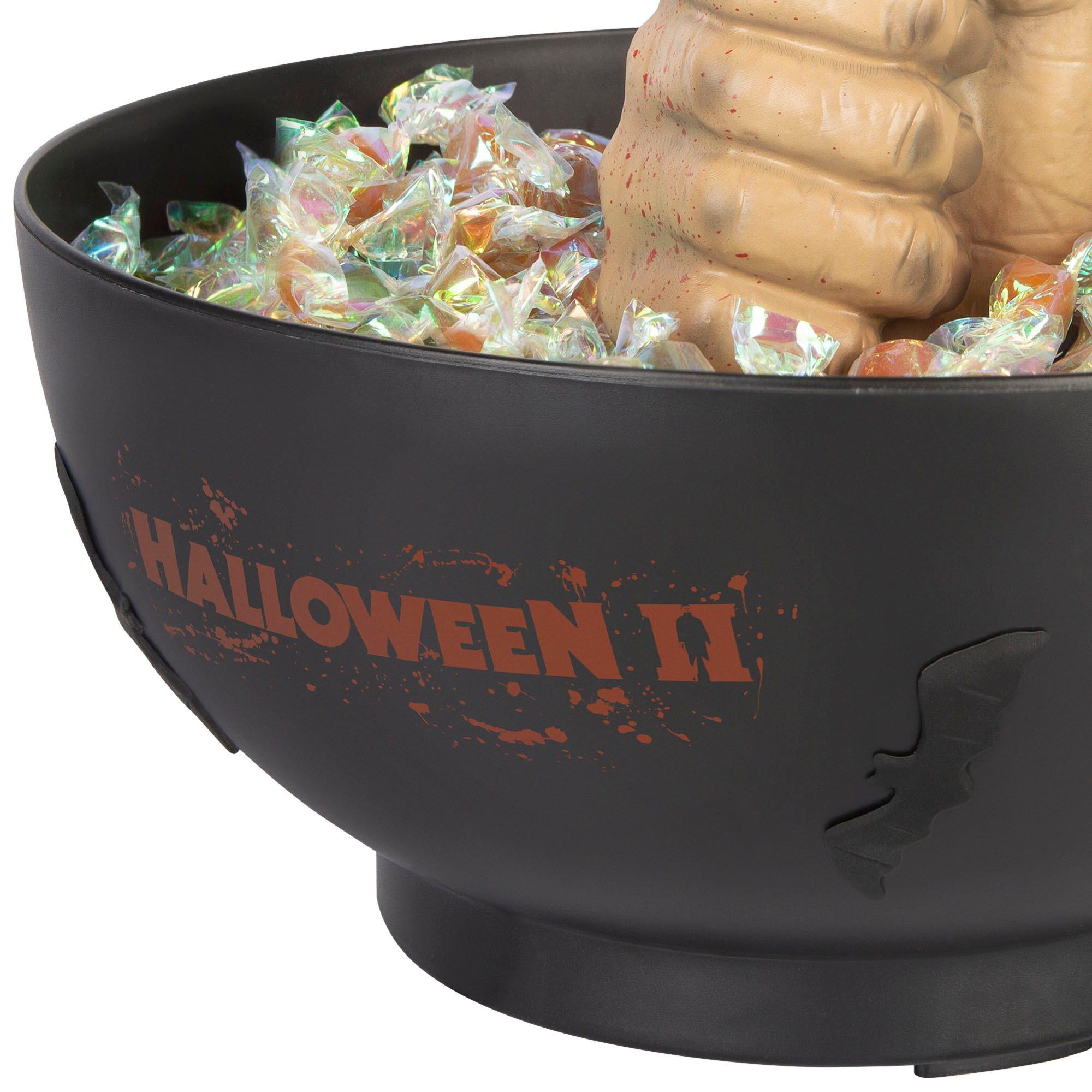 Animated Michael Myers' Knife-Wielding Hand Candy Bowl, 9in, 16oz ...