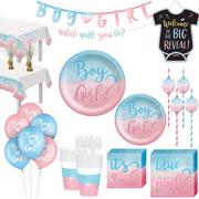 Gender Reveal Party Kit for 16 Guests
