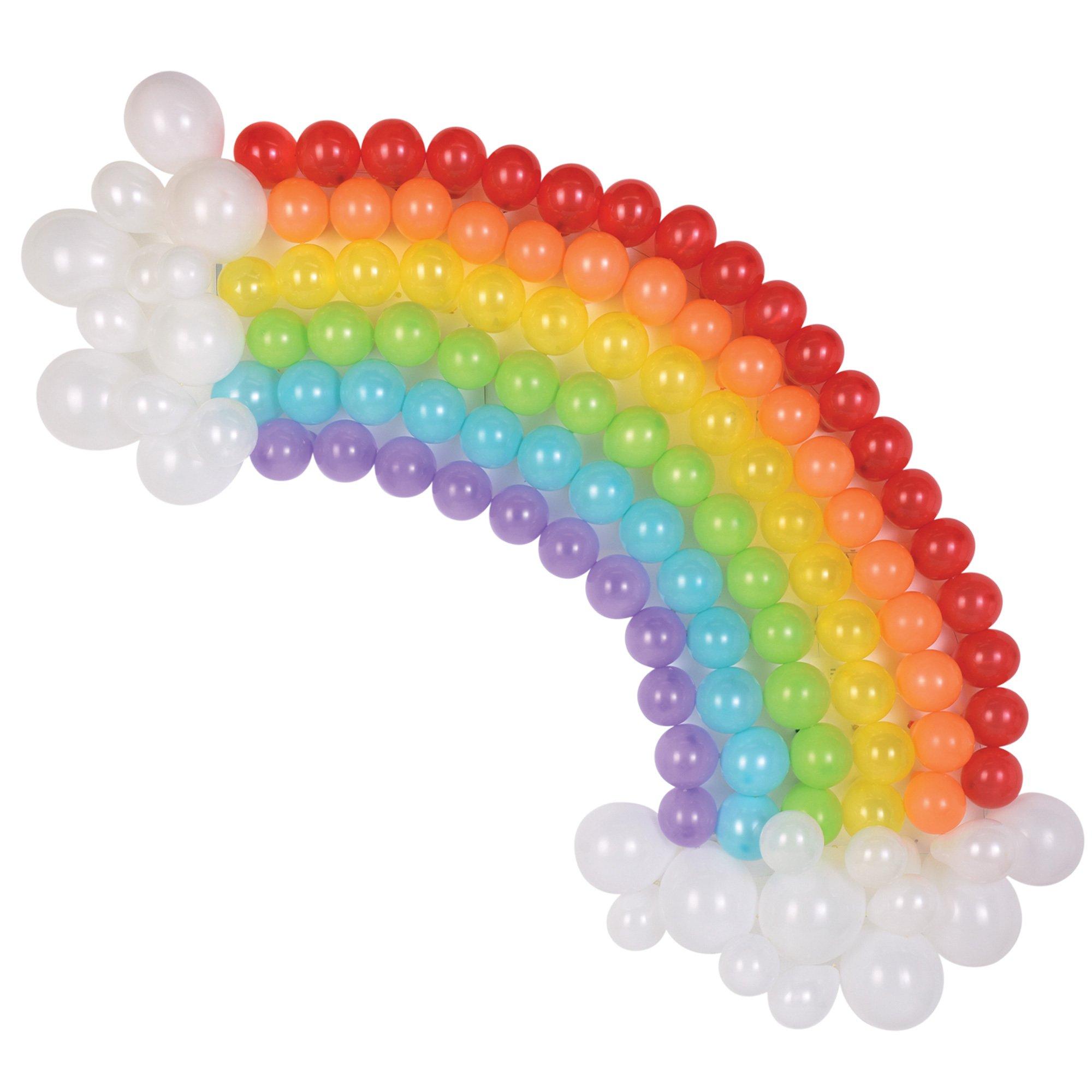 Rainbow Balloon Garland Kit Rainbow Birthday Party Rainbow Balloons Rainbow  Balloon Arch Rainbow Birthday Party Handmade in USA 