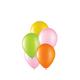25ct, 5in, Neon 4-Color Mix Latex Balloons