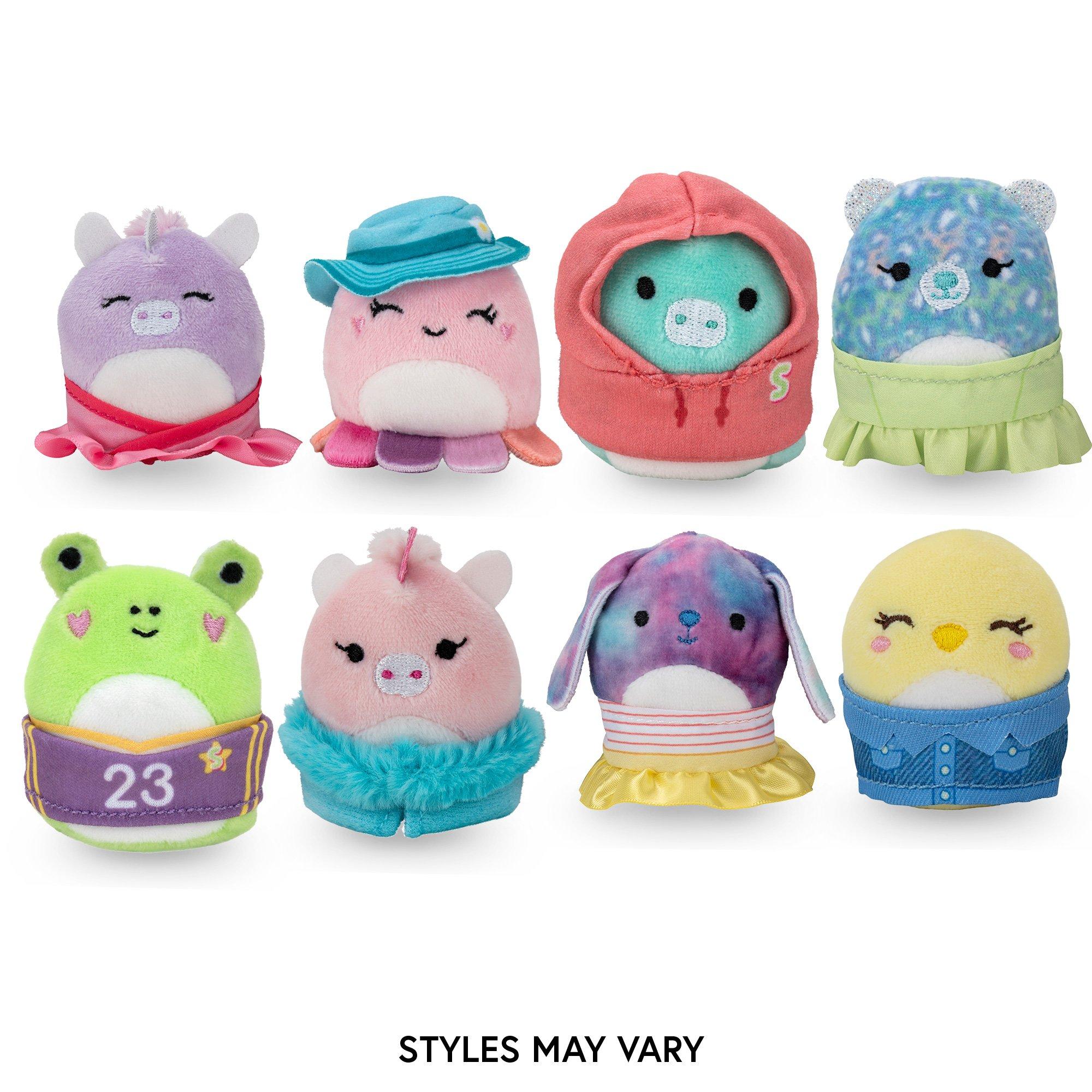 Squishmallows Squishville 2 Inch Plush 24 Pack Deluxe Holiday