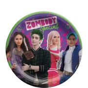 ZOMBIES 3 Paper Dessert Plates, 7in, 8ct