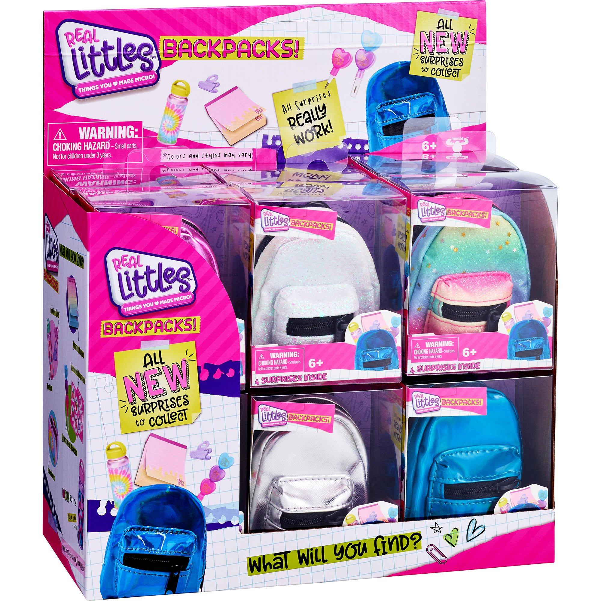 Real Littles Backpack with 4 Surprises Party City
