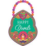 Happy Diwali Hanging MDF Sign, 9.5in x 12in