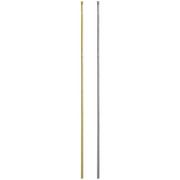 Gold & Silver Sparkling Birthday Candles, 7in, 18ct
