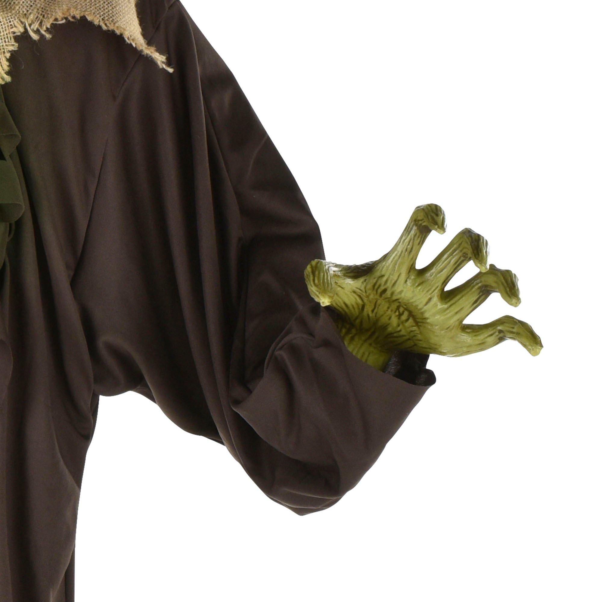 LightUp & Talking Jacko’Lantern Ghoul Hanging Decoration, 6ft Party City