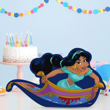 Jasmine Centerpiece Cardboard Cutout, 18in x 10.3in - Disney Aladdin