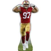 NFL San Francisco 49ers Nick Bosa Life-Size Cardboard Cutout, 6ft