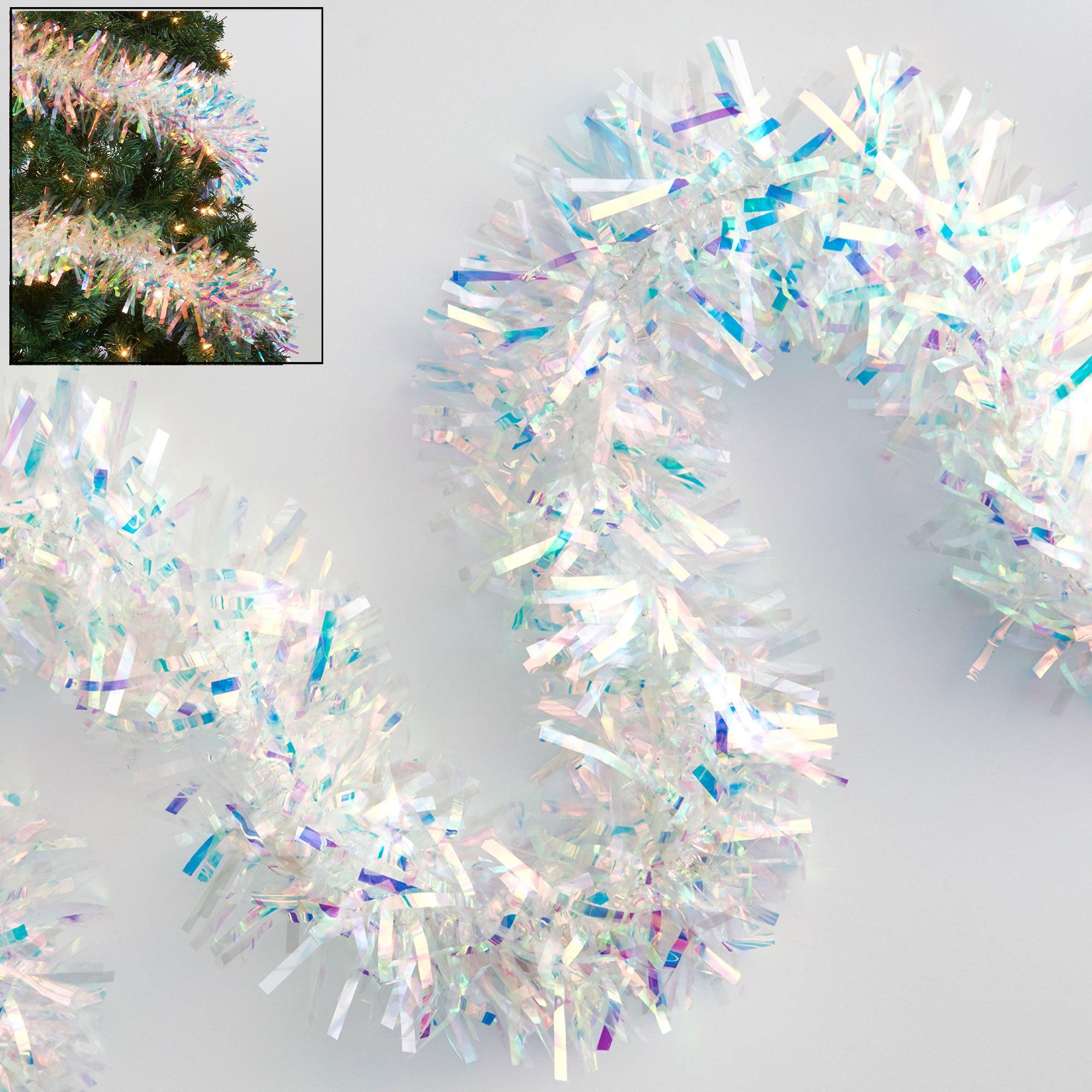 Tinsel garland on sale