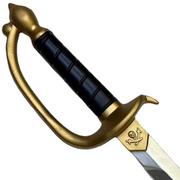 Caribbean Pirate Sword, 33in - High-Density Foam Prop