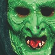 Adult Green Witch Mask - Halloween III Season of the Witch