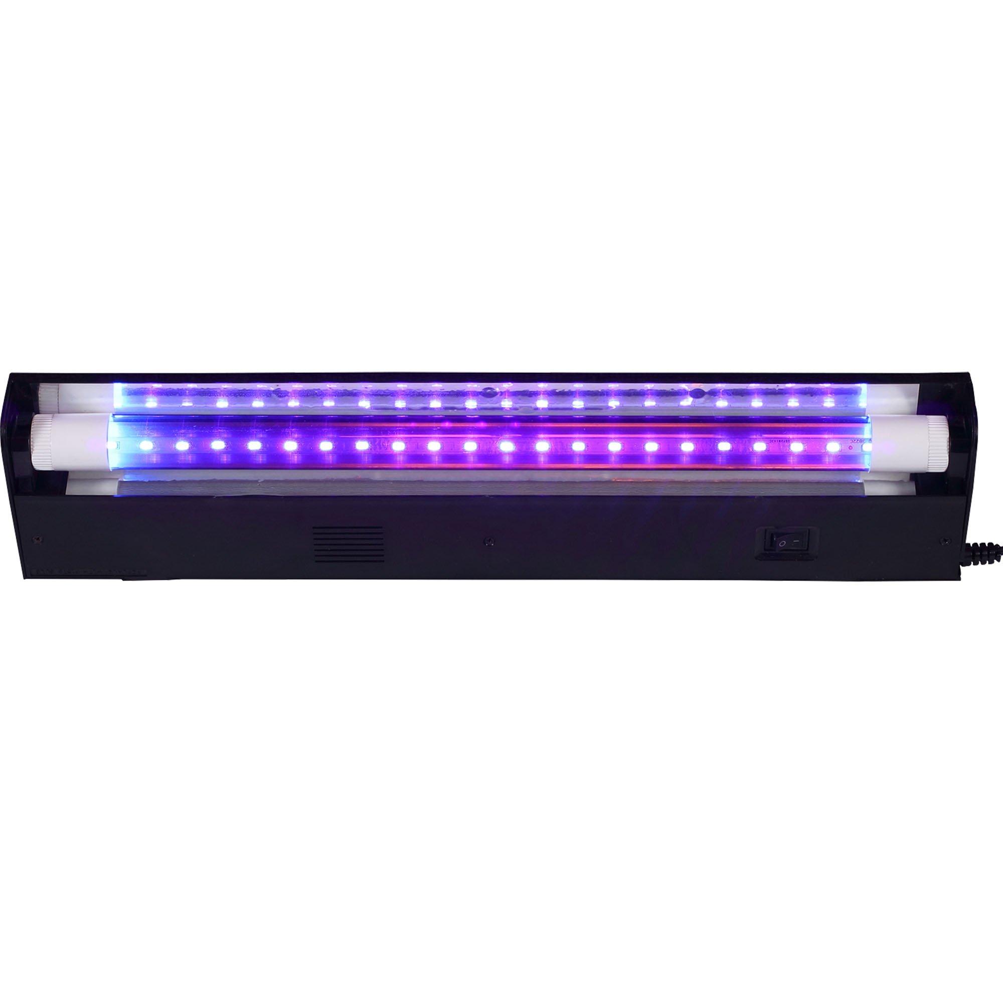 Fluorescent LED UV Black Light Lamp, 18in