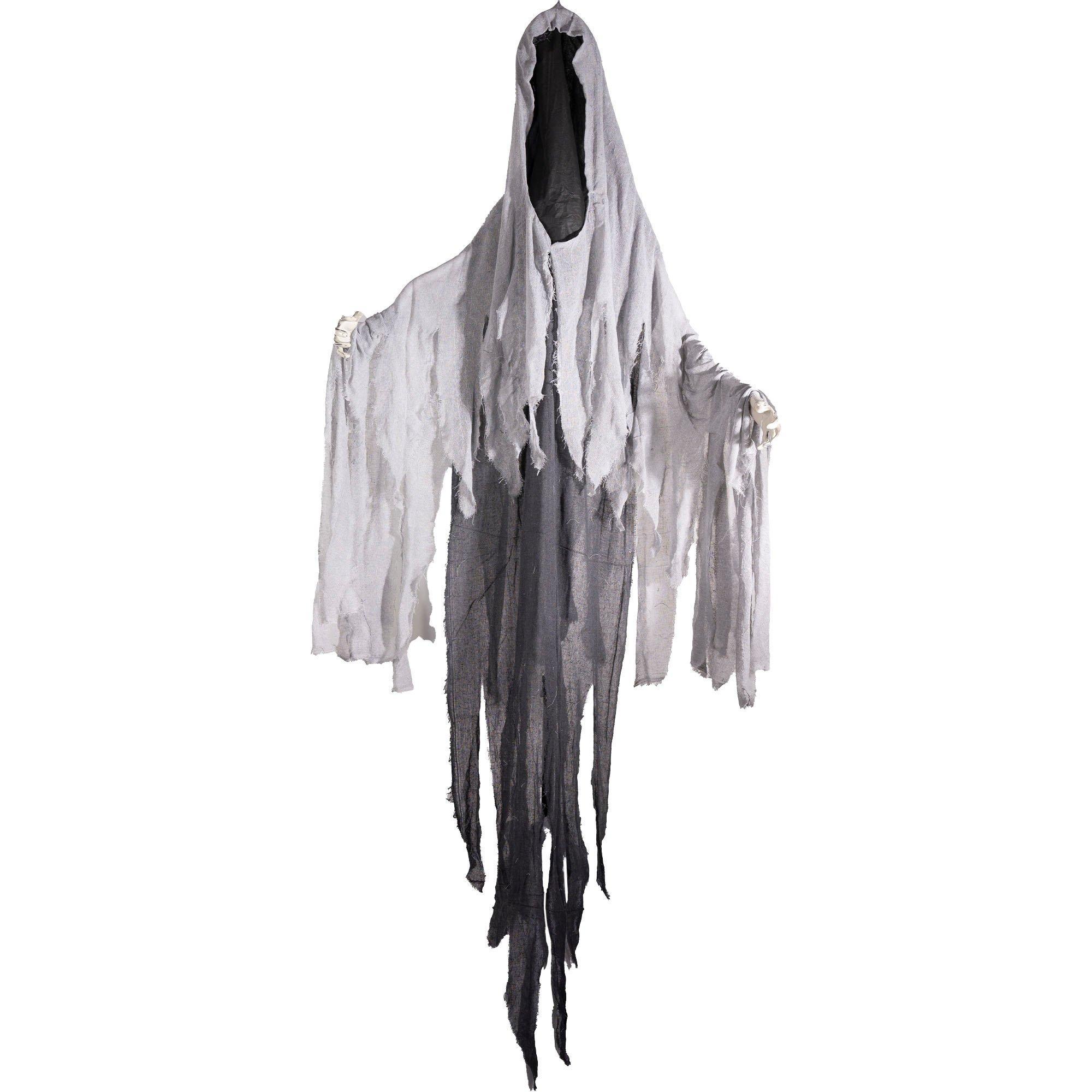 Faceless Ghost Hanging Halloween Decoration, 9ft | Party City