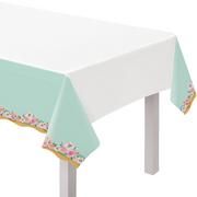 Mint To Be Plastic Table Cover, 54in x 102in