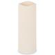White Pillar Glow Wick Weather-Resistant Flameless LED Candle, 4.5in x 12in
