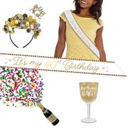 Golden Age 40th Birthday Accessory Kit
